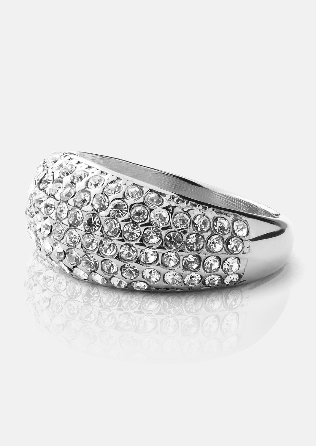 Stella Glimmer Ring - Sølvbelagt