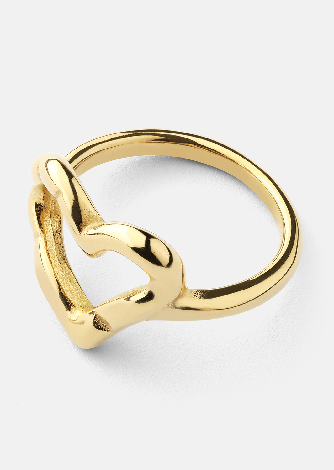 Ring Heartbeat - 18k Gullbelagt