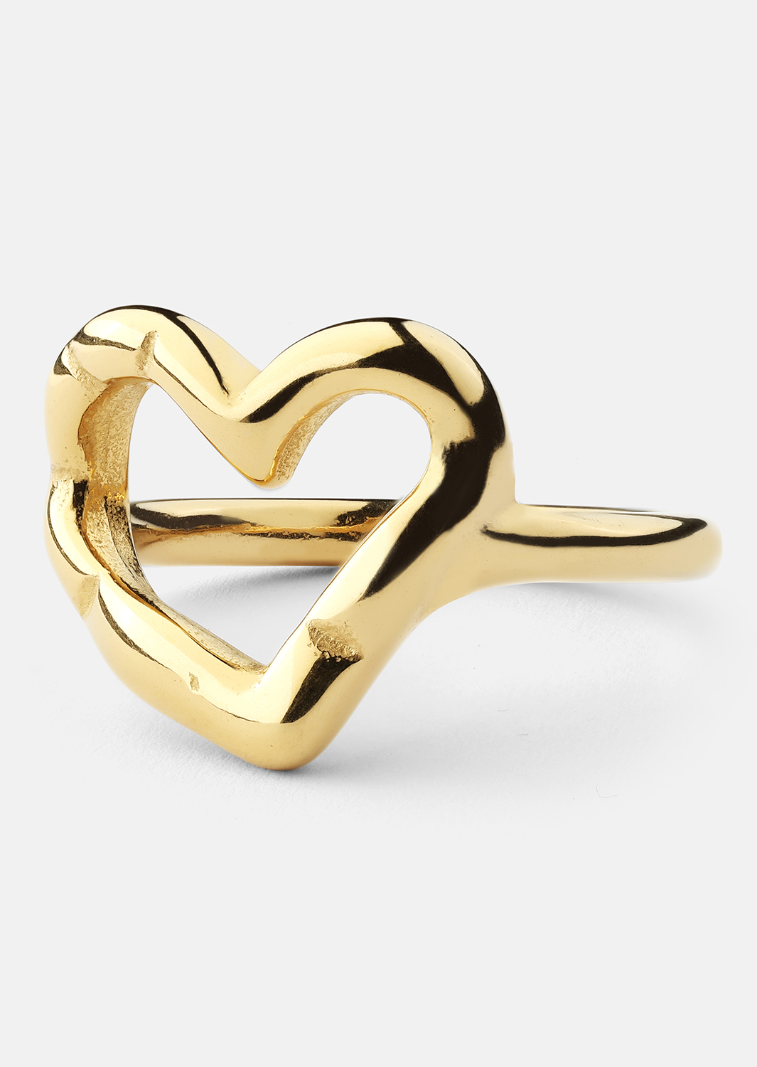 Ring Heartbeat - 18k Gullbelagt