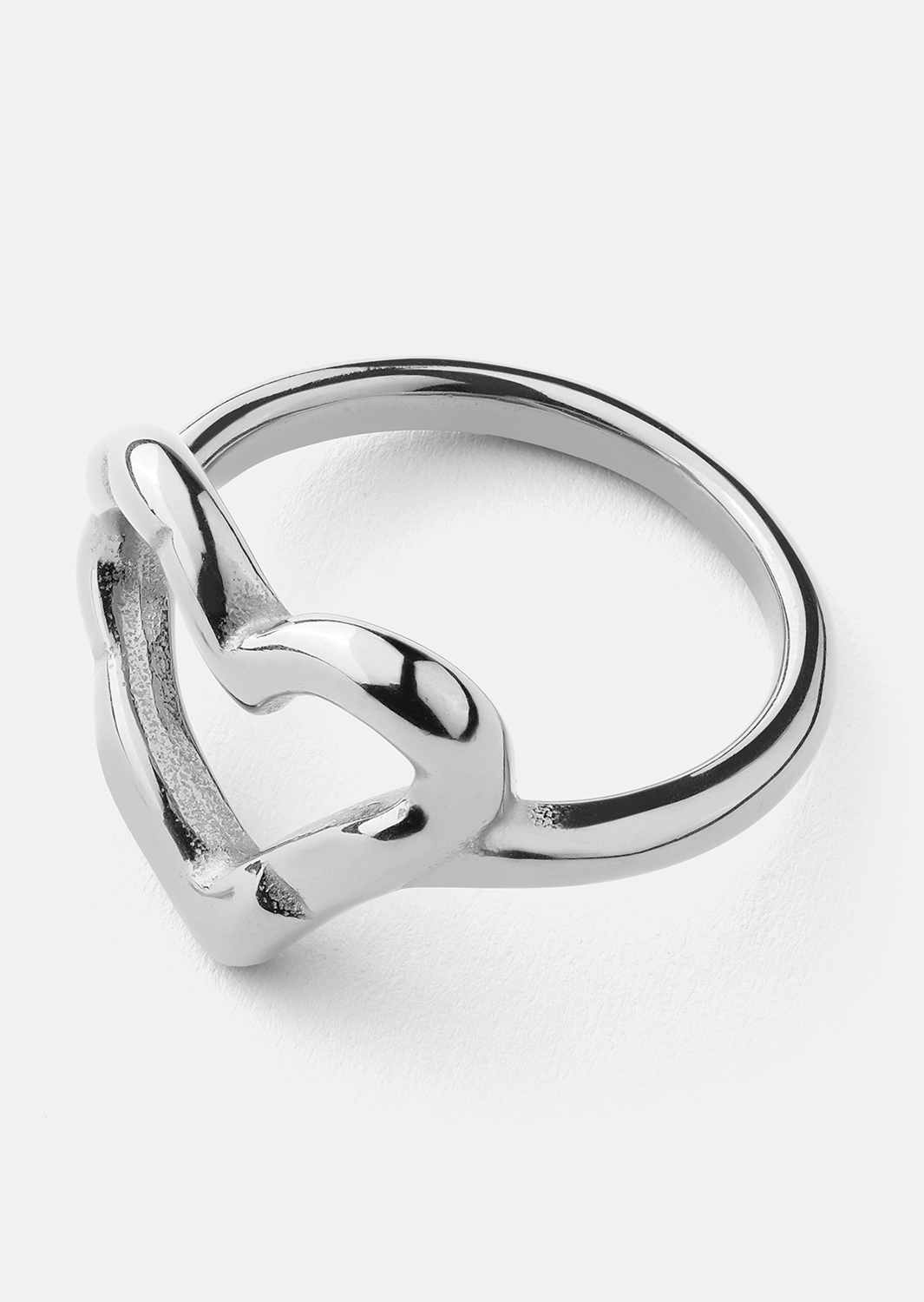 Ring Heartbeat - Sølvbelagt
