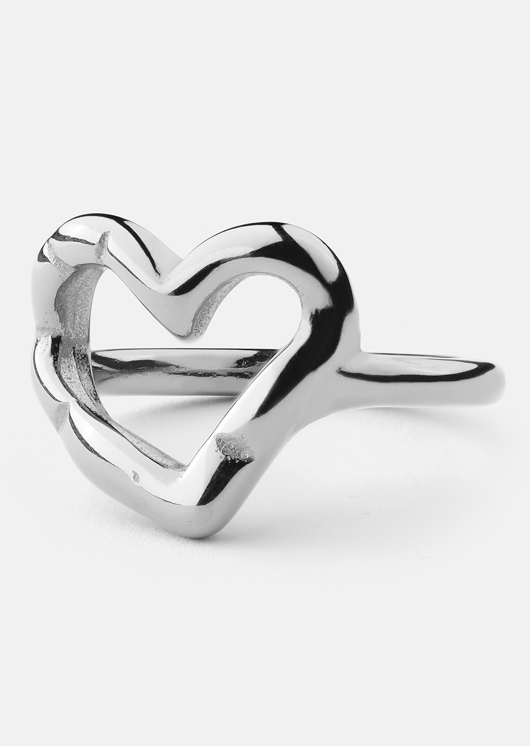Ring Heartbeat - Sølvbelagt