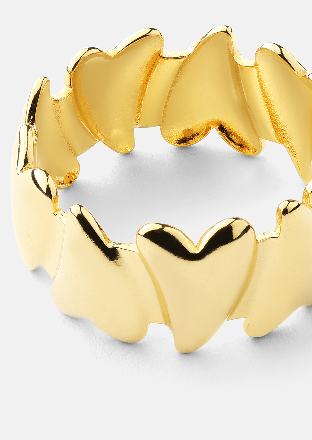 Ring Heartglow - 18k Gold Plated