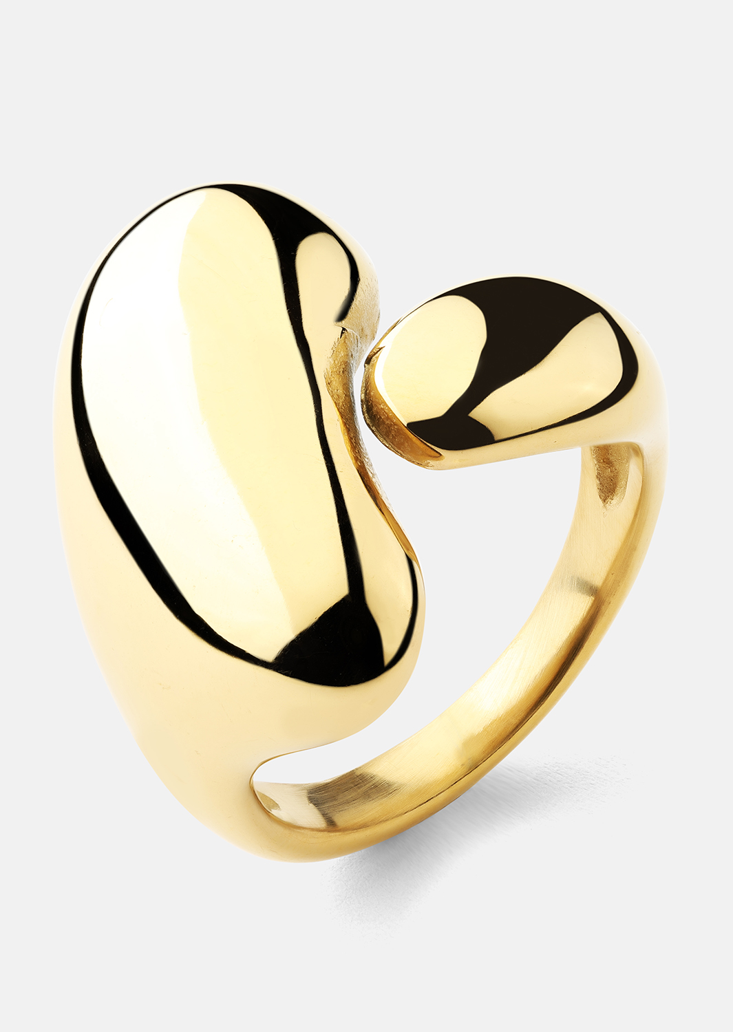 Ring Fluid Power - 18k Gold Plated