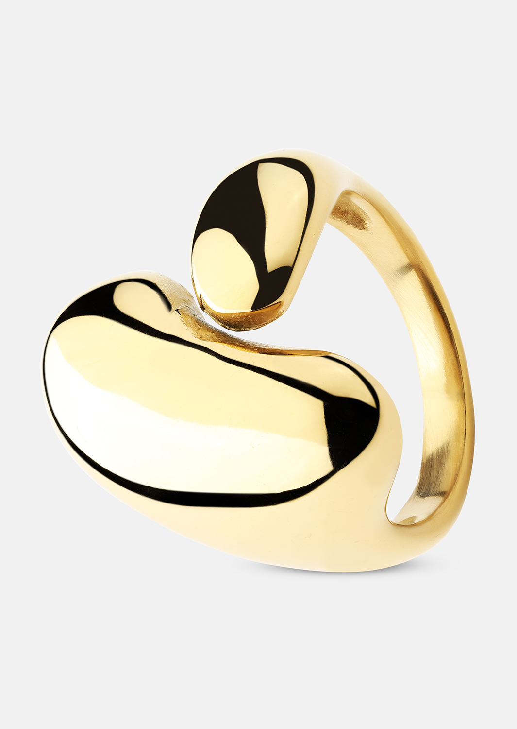 Ring Fluid Power - 18k Gold Plated