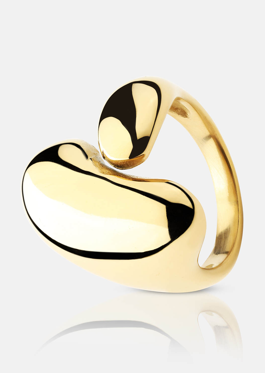 Ring Fluid Power - 18k Gold Plated
