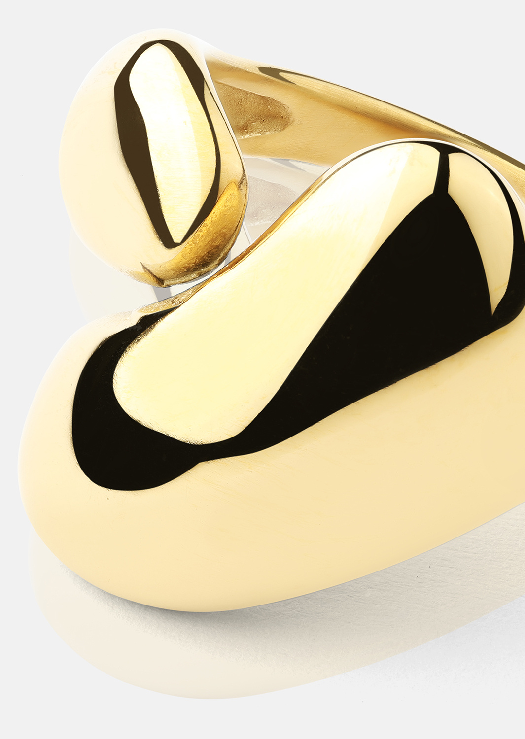 Ring Fluid Power - 18k Gold Plated