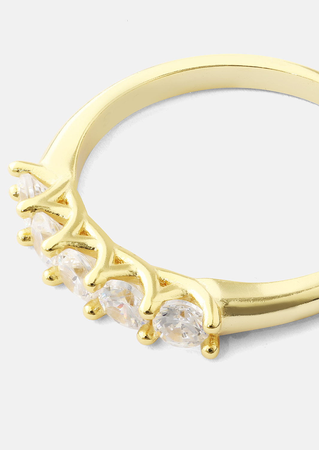 Ring Glowfly - 18k Gullbelagt