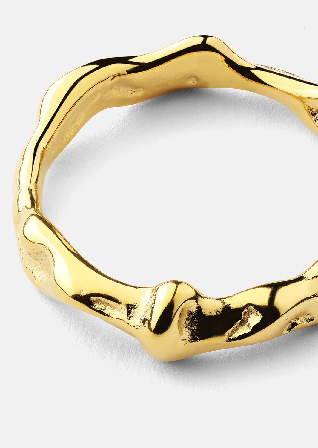 Ondula Ring - 18k Gullbelagt