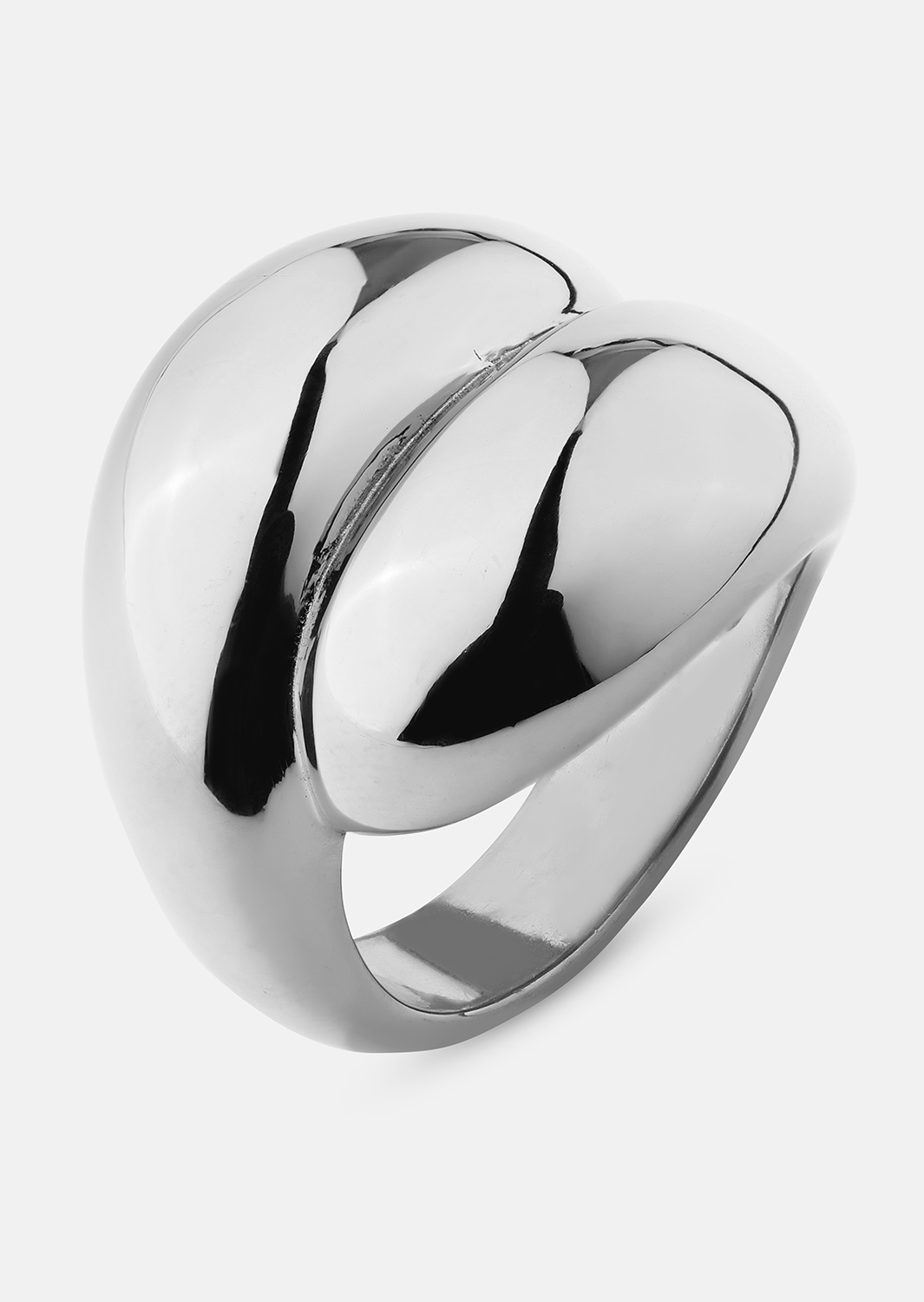 Ring Bold Flow - 18k Sølvbelagt