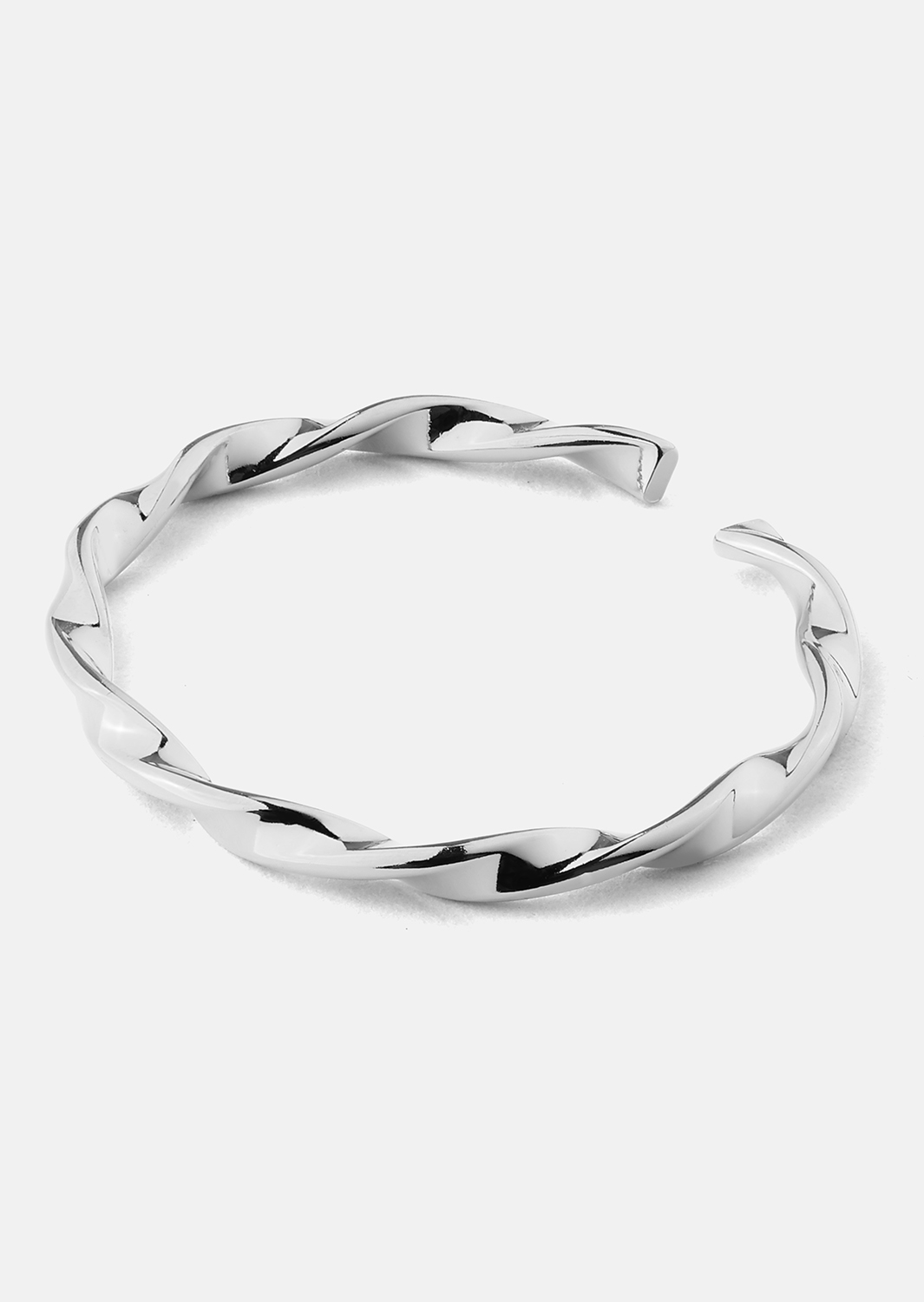 Ring Twist Whisper - Sølvbelagt