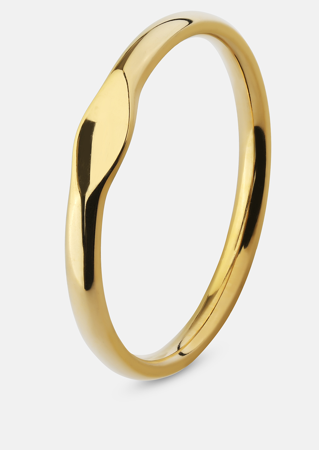 Initial Ring – 18k Gullbelagt