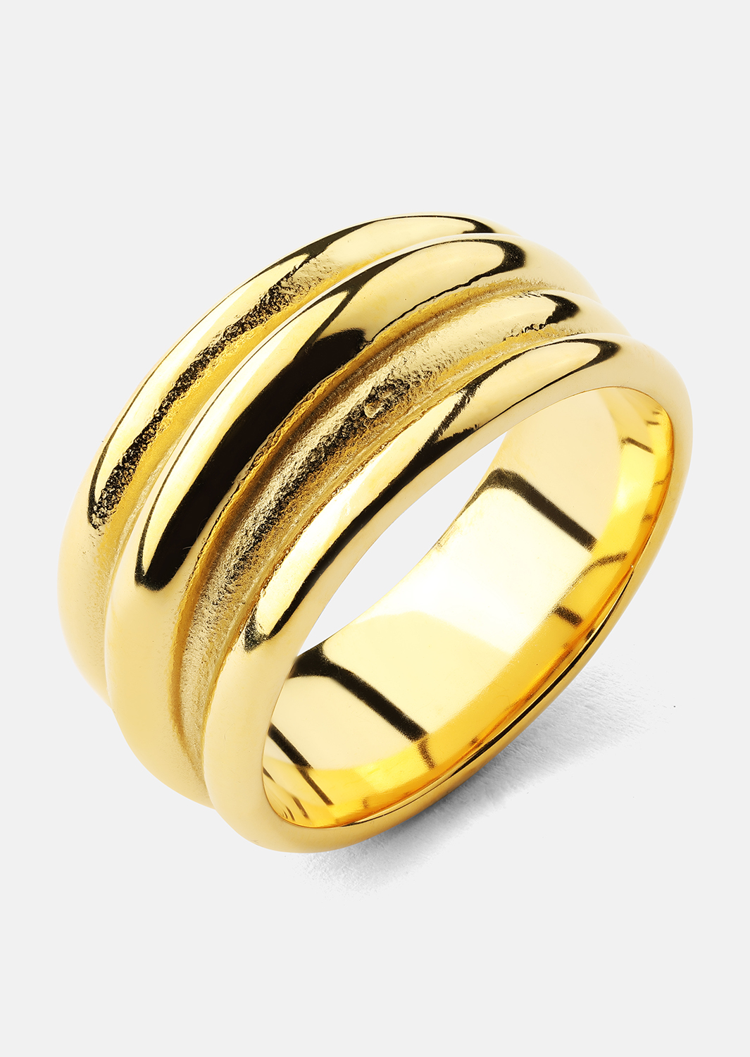 Ring Aurora Bold - 18K Gullbelagt