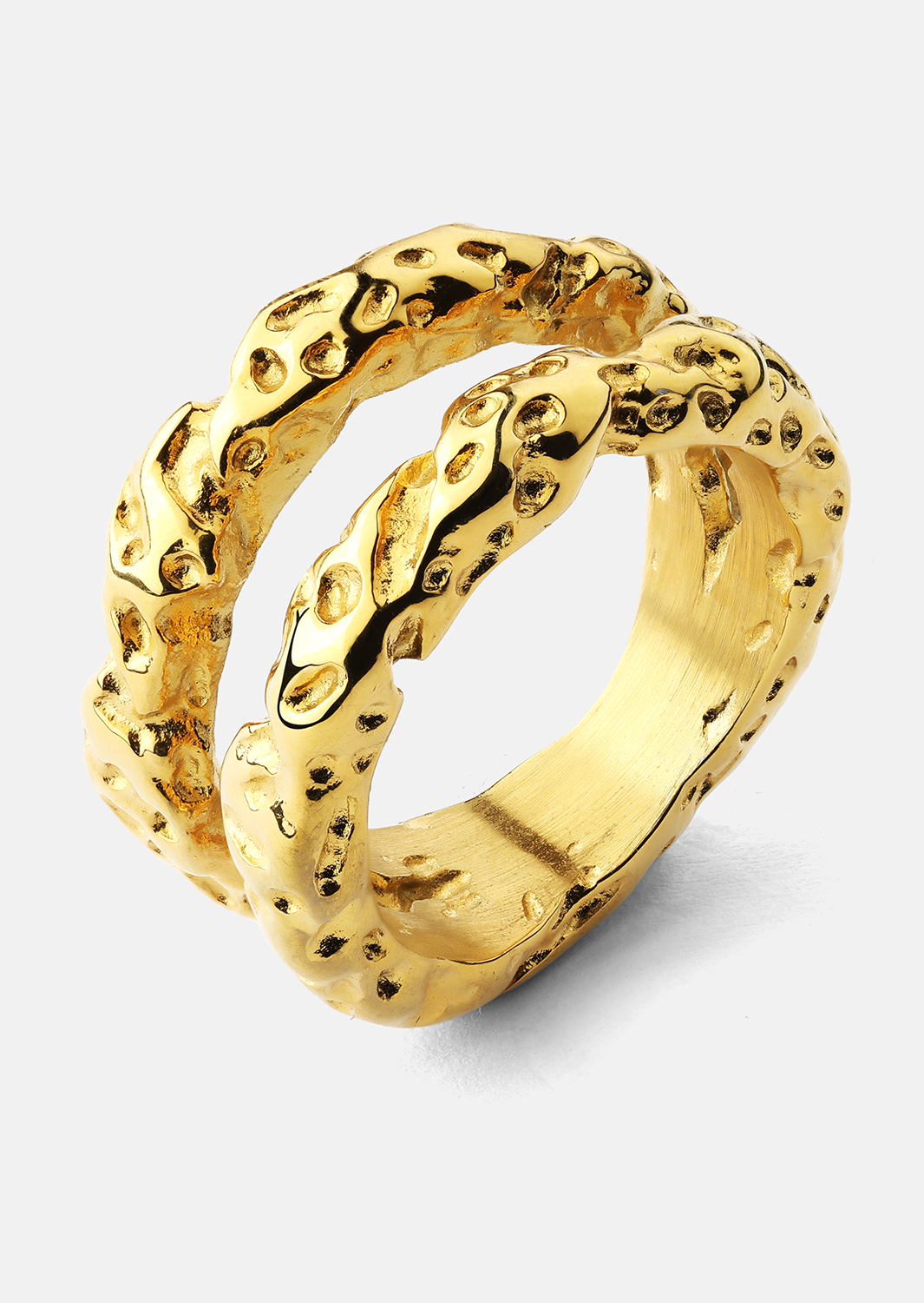  Ring Duo - 18K Plated Gold