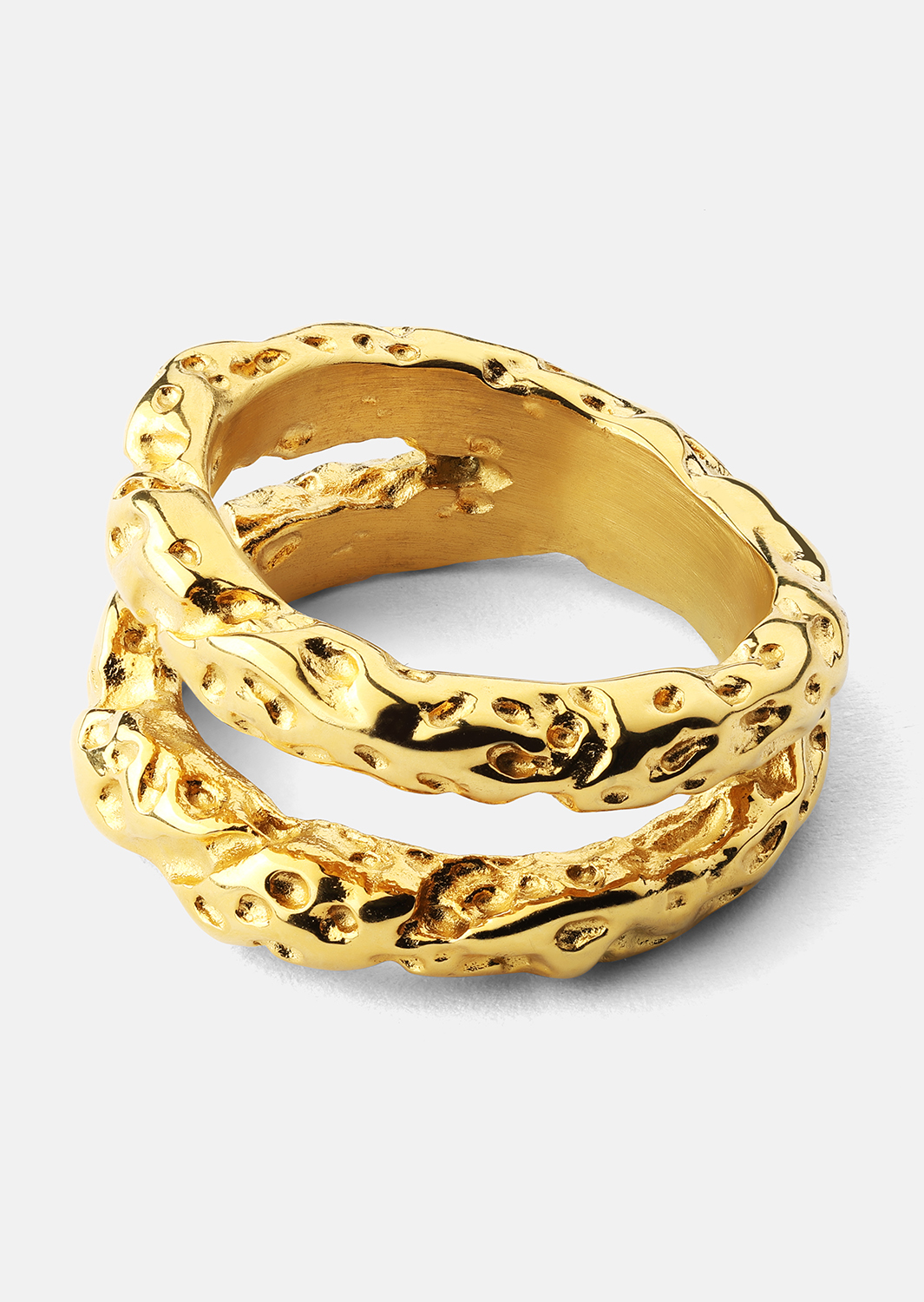  Ring Duo - 18K Plated Gold