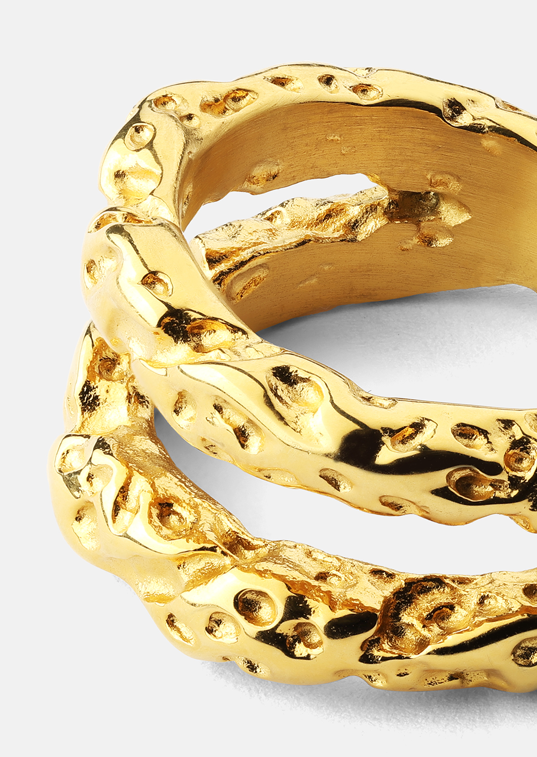  Ring Duo - 18K Plated Gold