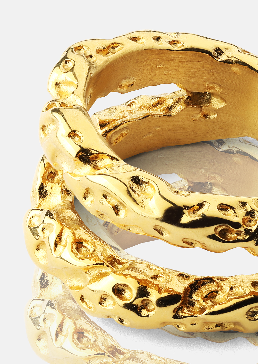  Ring Duo - 18K Plated Gold